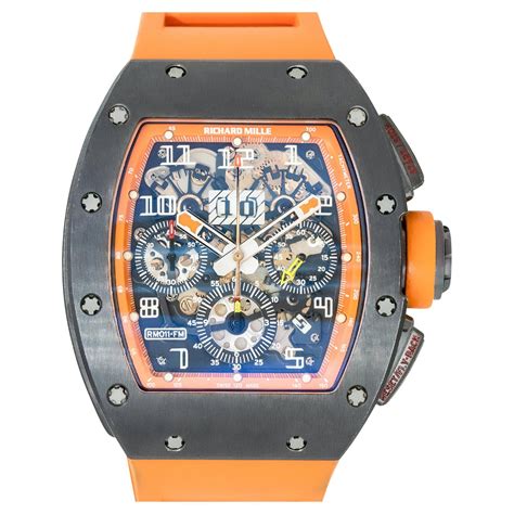 richard mille 011 orange|Richard Mille 11 03 price.